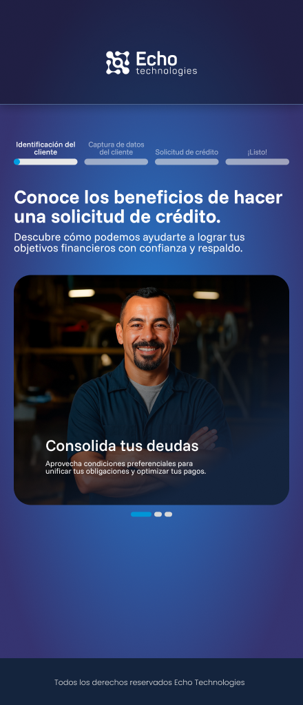 ACTIVA app — digital credit benefits