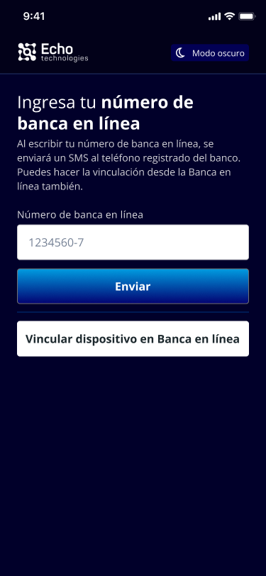FACTOR app — QR-free enrollment